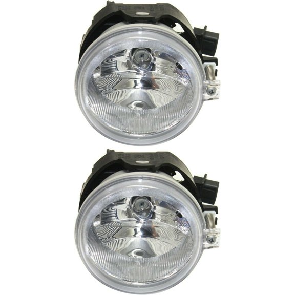 DAMAIJOY 2pcs Fog Light Front Side Fog Lamp W/ Bulb for Patriot for Compass for Nitro for Grand Caravan for Charger for Challenger for Caliber for Town & Country for Sebring CH2592142 13455578