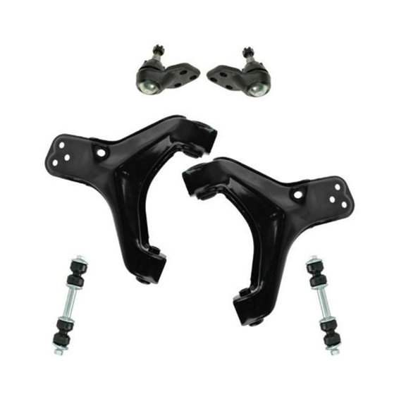 DAMAIJOY 2pcs Front Lower Ball Joints 2pcs Front Lower Control Arms 2pcs Front Sway Bar Linkages Suspension Kit for Pontiac,for Olds,for Cadillac,for Buick 6 Piece Set PSA52756 1ASFK07135