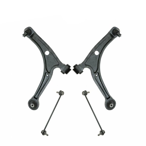 DAMAIJOY 2pcs Front Lower Control Arms with Ball Joints 2pcs Front Sway Bar Linkages Suspension Kit for Acura for MDX 2006,for Honda for Pilot 2006-2008 4pcs 51350S3VA03 51360S3VA01