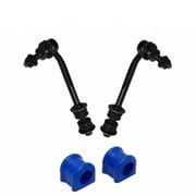 DAMAIJOY 2pcs Front Sway Bar Bushings 2pcs Front Sway Bar Linkages Suspension Kit for Chrysler for Aspen 4.7L/5.7L 2007-2009,for Dodge for Durango 3.7L/4.7L/5.7L 2004-2009 535-945 5135751AC