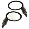 thumbnail image 1 of DAMAIJOY 2pcs Left & Right Driver & Passenger Side Paintable Power Heated Operate Exterior Door Rear View Mirror for Mini for Cooper Base/S 02-08 (2) Mirrors Without Auto-Dimming MC1311101, 1 of 8