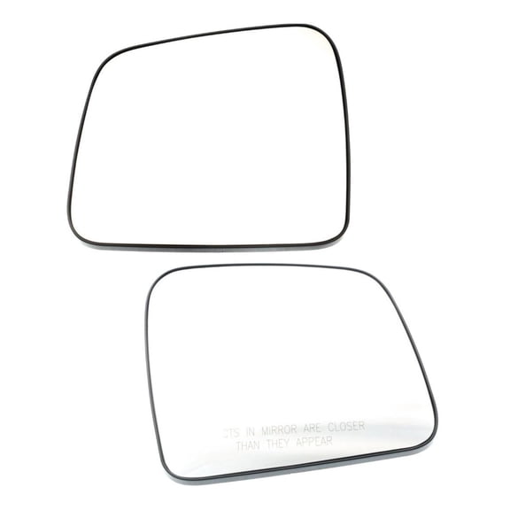 DAMAIJOY 2pcs Left & Right Side Non-Heated Exterior Rear View Mirror Glass Convex Glass for Dodge for Durango 2011-2021,for Jeep for Grand Cherokee 2011-2021 with Backing Plate SET-DG122GR