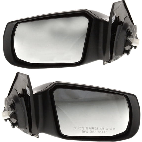 DAMAIJOY 2pcs Left & Right Side Paintable Power Non-Heated Operate Manual Folding Exterior Door Rear View Mirror Primed for Nissan for Altima SE 08-09 & S 08-13 (2) Mirrors Without Auto-Dimming