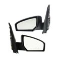 thumbnail image 1 of DAMAIJOY 2pcs Left & Right Side Paintable Power Operate Exterior Door Rear View Mirror for Nissan for Sentra Base/S/SE-R/SE-R V/SL 07-12 & 09-12 (2) Mirrors Without Auto-Dimming, 1 of 10