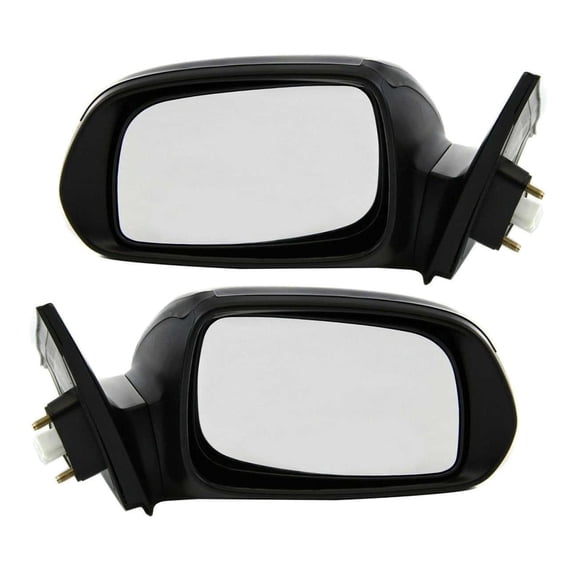 DAMAIJOY 2pcs Left & Right Side Smooth Power Operate Exterior Door Rear View Mirror Signal for Scion for tC Base 05-10 & 07-08 2pc Black SC1320102 8810131
