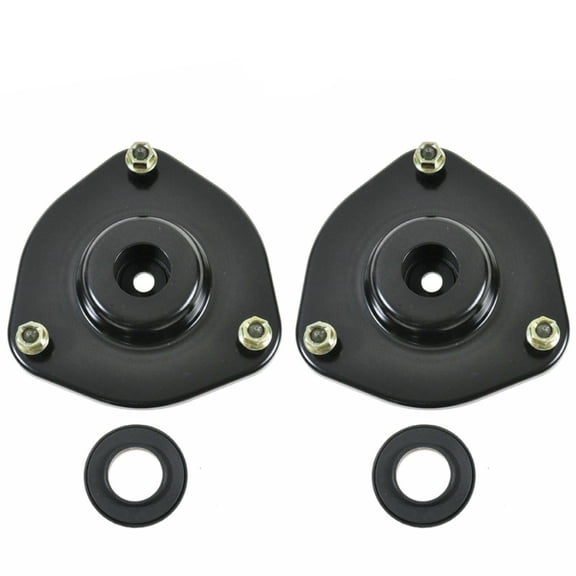 DAMAIJOY 2pcs Suspension Shock and Strut Mount Set Front Left Driver and Right Passenger Upper Side with Bearing for Mitsubishi for Lancer 2002-2005 for Mirage 1997-2002 Pair 38200713