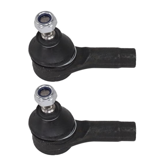 DAMAIJOY 2pcs Suspension Tie Rod End Set Front Left Driver Right Passenger Outer Side Non-Greasable Non-Adjustable 4Cyl for Geo/Chevy for Spectrum,for Isuzu for I-Mark,for Pontiac for Sunburst