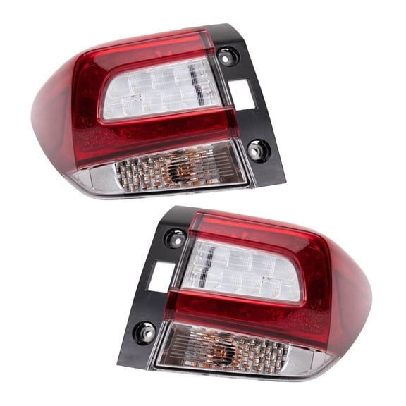 DAMAIJOY 2pcs Tail Light Assembly Set Rear Left Driver and Right Passenger Outer Side for Subaru for Crosstrek Base/Limited 18-19 for Impreza Base/Limited/Sport 17-19 SU2804109 SU2805109