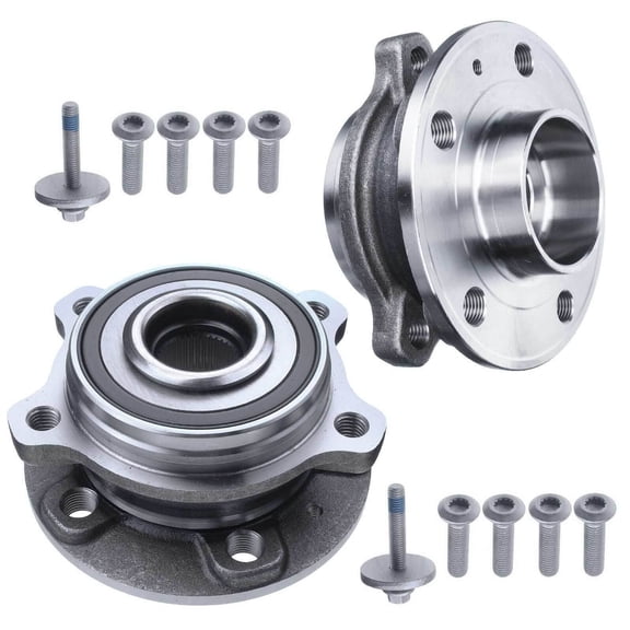 DAMAIJOY 2pcs Wheel Hub and Bearing Assembly Set Front Rear Left Right for Volvo for XC60 for XC90 for S60 for S90 for V60 for V90 for V90 Country 512576