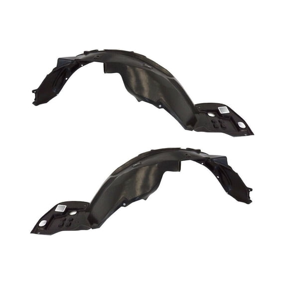 DAMAIJOY 2pcs Wheel Liner Front Left Driver Right Passenger Side Splash Shields for Honda for Civic DX/EX-L/HF/LX/Si 2012-2015 & Gas 2013-2015 74151TS8A10 74151TR3A00