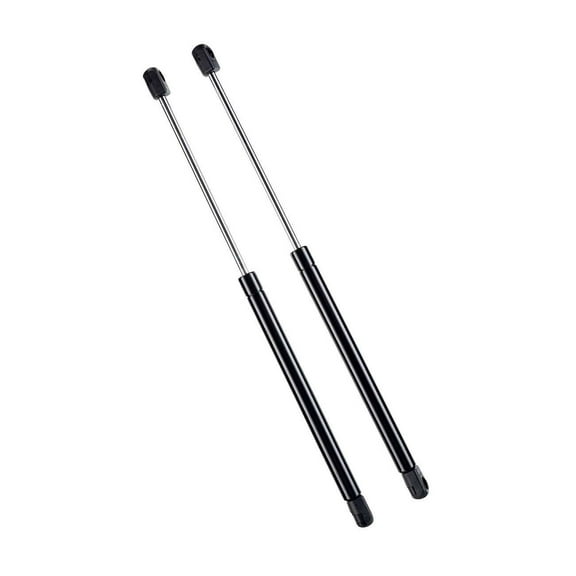 DAMAIJOY 2pcs Window Glass Lift Supports Rear Side Shock Struts Black Finishing Rolling Seamless Steel Tube for Ford for Bronco II 1984-1990 Cylinder Steel Piston Rod