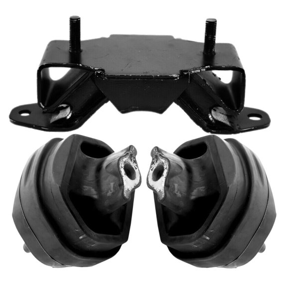 DAMAIJOY 3pcs Engine and Automatic Transmission Motor Mount Set Kit Front Rear Left Driver and Right Passenger Side 4WD for Chrysler for Aspen 2007-2009,for Dodge for Durango 2007-2009