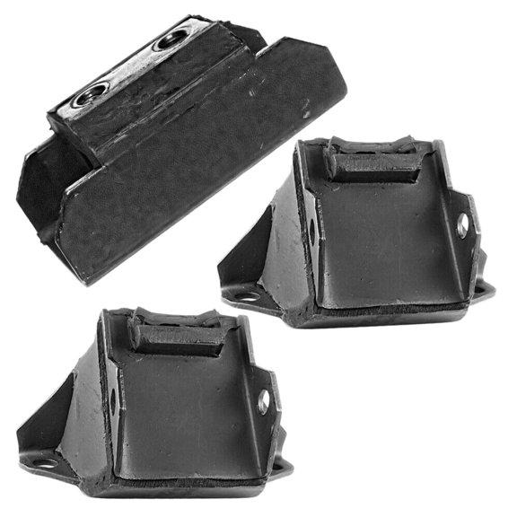 DAMAIJOY 3pcs Engine Motor and Transmission Mount Set Kit Front Rear Left Driver and Right Passenger Side for Vista Cruiser for Delmont 88 for Cutlass Supreme for Cutlass for F85 442