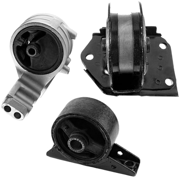 DAMAIJOY 3pcs Engine Mount Set Kit Front Rear Right Passenger Side for Eagle for Talon 2.0L 1995-1998,for Mitsubishi for Eclipse 2.0L 1995-1999 & 2.4L 1996-1999 for Galant 2.4L 1994-1998