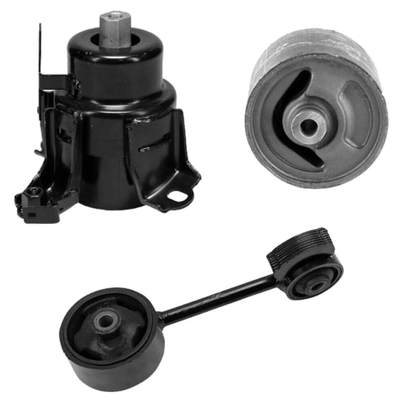 DAMAIJOY 3pcs Engine Mount Set Kit Front Rear Right Passenger Upper Side V6 for Toyota for Avalon 3.0L 2000-2004 EM-9388 12371-0A030