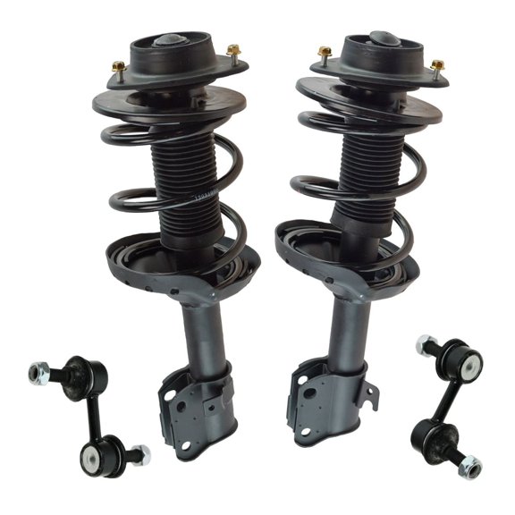 DAMAIJOY 4pc Front Complete Strut Assembly & Sway Bar Set Kit for Subaru for Impreza 2.5L 2008-2011