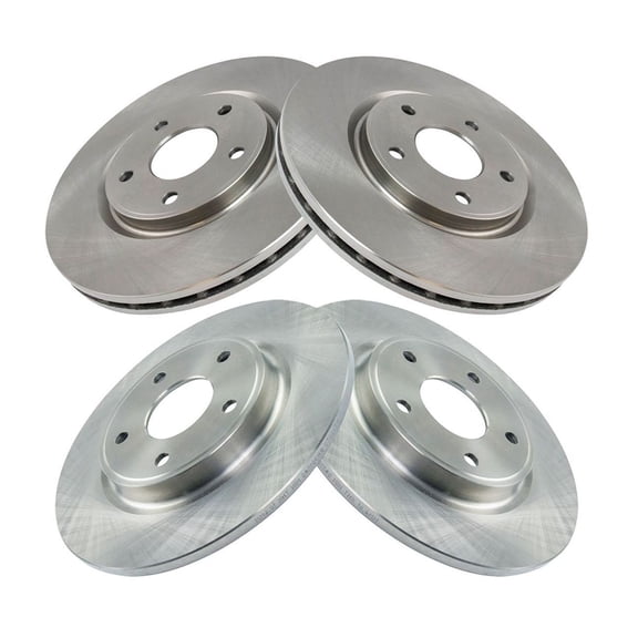 DAMAIJOY 4pcs Disc Brake Rotor Set Kit Assembly Front Rear Side for Chrysler for Pacifica 3.6L 2017-2021 BD180509 780964