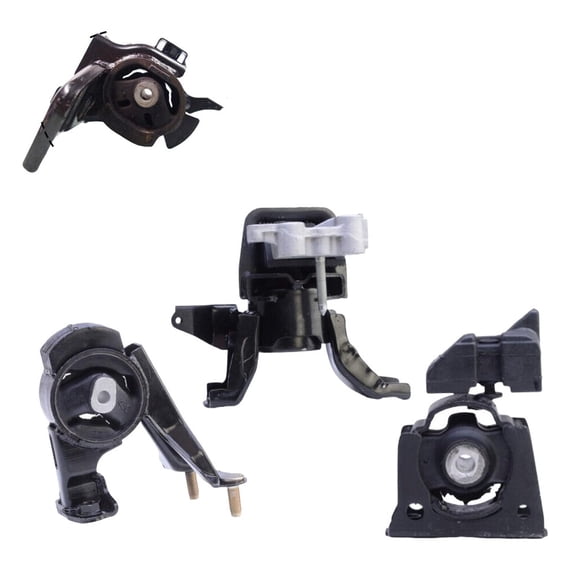 DAMAIJOY 4pcs Engine and Transmission Mount Set Kit Front Rear Left Driver and Right Passenger Side for CT200h 2011-2017 for Prius 2010-2015 for Prius Plug-in 2012-2015 for Prius V 2012-2015