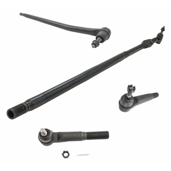 DAMAIJOY 4pcs Suspension Steering Tie Rod End Kit Set Right Passenger Left Driver Front Inner Outer Side for Dodge for Ram 1500 06-08 for Ram 2500/3500 03-10,for Ram 2500/3500 11-13