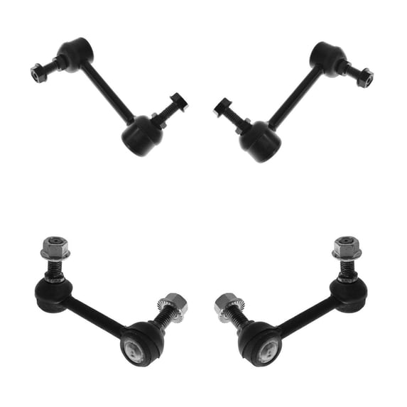 DAMAIJOY 4pcs Suspension Sway Bar Linkage Kit Front Rear Left Driver Right Passenger Side for Saab,for Olds,for Isuzu,for GMC,for Chevy,for Buick 4pcs K80825 8151026740
