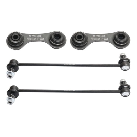 DAMAIJOY 4pcs Suspension Sway Bar Linkages Front Rear Driver Passenger Left Right Side Non-Greasable 4Cyl for Saab for 9-3 2.0L 2003-2011 & 2.8L 2006-2009 for 9-3X 2.0L 2010-2011 MK80477 MK80851
