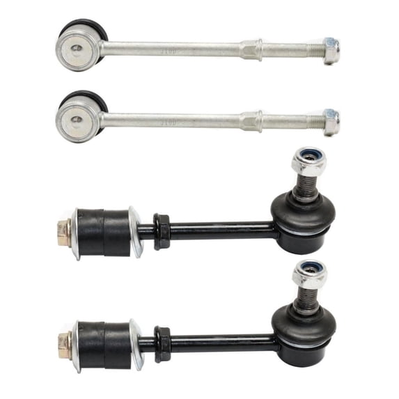 DAMAIJOY 4pcs Suspension Sway Bar Linkages Front Rear Left Driver Right Passenger Side Non-Greasable 4Cyl for Toyota for 4Runner 2.7L 1996-2000 & 3.4L 1996-2002 1014972 K80900