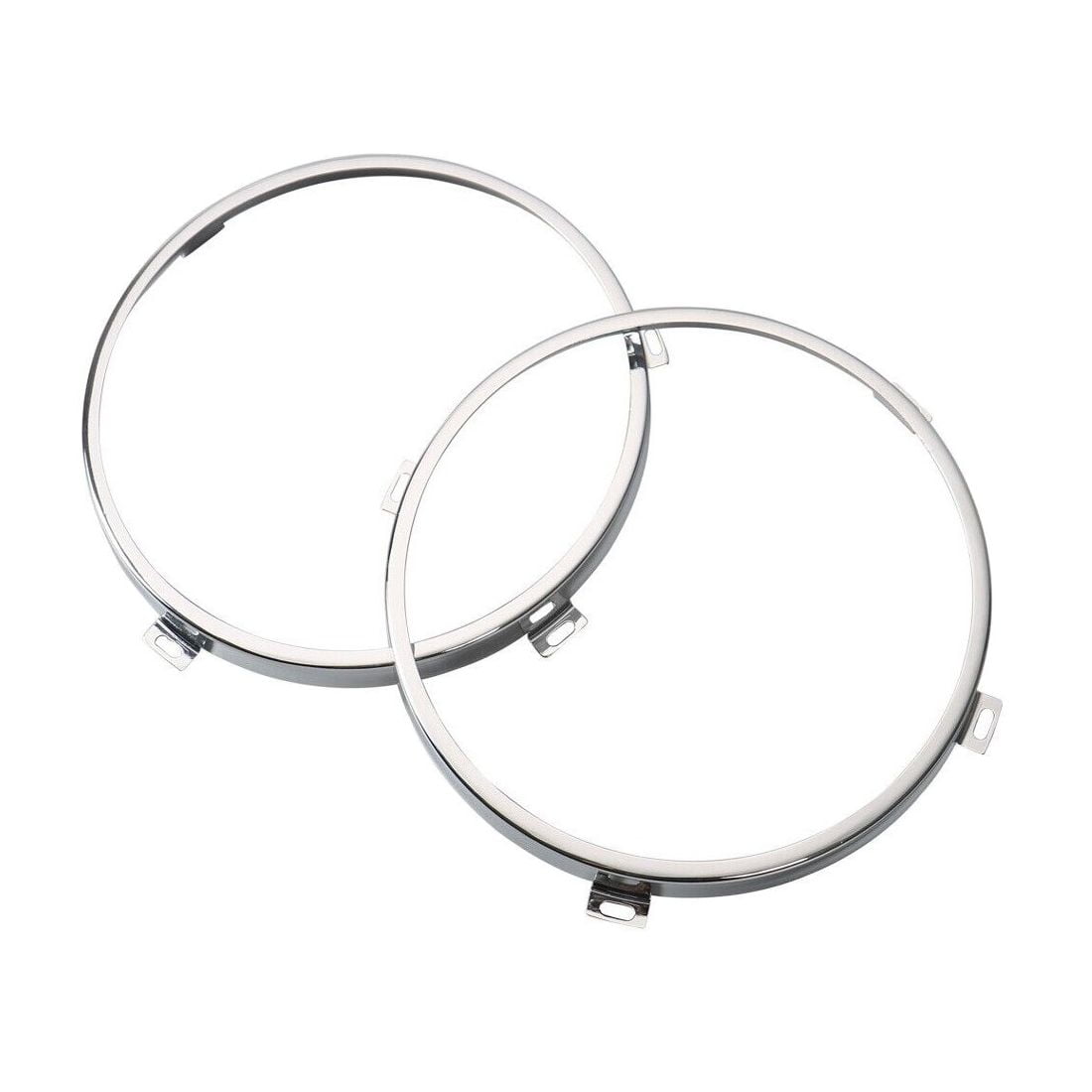 7-Inch Headlight Mounting Ring Bracket For Jeep Wrangler JK & JKU (2007-2018 Models)