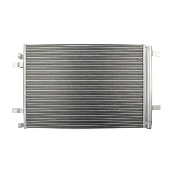 DAMAIJOY A/C Air Conditioning Condenser & Dryer Assembly 27.88 in-Core Length for F250 SuperDuty 2017-2022 for F350 SuperDuty 2017-2022 for F450 SuperDuty 2017-2019 for F550 SuperDuty 2017-2019