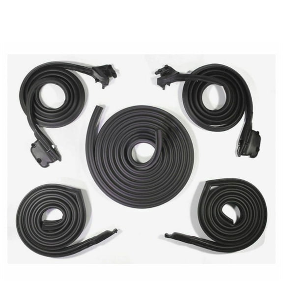 DAMAIJOY Basic Weatherstrip Seal Set Door Roofrail Trunk for Chevy for Camaro 1967,for Pontiac for Firebird 1967 Hardtop