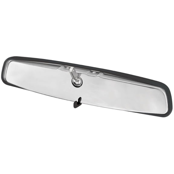 DAMAIJOY Black Rear View Mirror 11-1/2 for Bonneville 69-70,for Catalina 69-70,for Chevelle 68-72,for Corvair 68-69,for Cutlass 68-72,for El Camino 68-72,for GTO 69-72,for Grand Prix 69-72 442