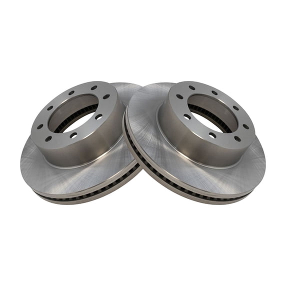 DAMAIJOY Brake Rotor Driver & Passenger Side Front Pair Vented 14.29 in. 2pcs 8 Lug for Ford for F250 SuperDuty 2012-2022 for F350 SuperDuty 2013-2022 for F450 SuperDuty 2013-2016