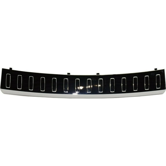 DAMAIJOY Bumper Face Bar Step Pad Molding Trim Rear for Benz for ML350 4Matic/Base/Bluetec 4Matic 2012-2015 for ML550 Base 2012-2015 Center Chrome MB1190100 1668852174