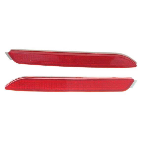 DAMAIJOY Bumper Reflector Set for Lexus for GX470 for IS F for NX200t for RC200t for RC300 for RC350 for RX300,for Toyota for Avalon for Matrix for Sienna for Venza Rear 2pc 10822951 8191008010