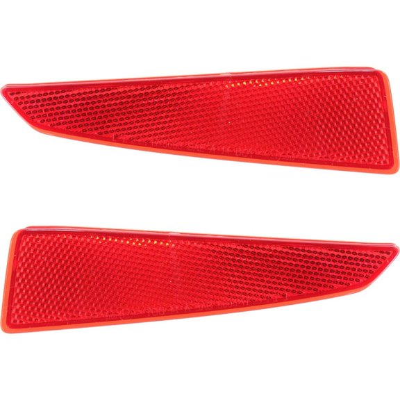 DAMAIJOY Bumper Reflector for Lexus for RX350 Base/F Sport 2016-2020 for RX350L Base 2018-2020 Set of 2 Rear Left and Right LX1185103 14506625
