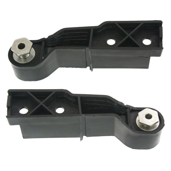 DAMAIJOY Bumper Retainer Set for Audi for A6 Base 2006-2011 for A6 Quattro Base 2005-2011 & Avant 2006-2011 for S6 Base 2007-2011 Front 2pc Assembly AU1033102 AU1032102