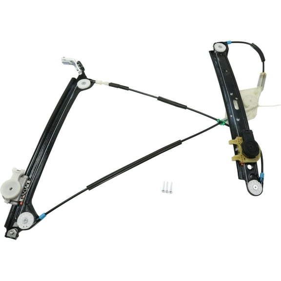 DAMAIJOY Car Door Glass Window Regulator Front Side Power Without Motor for BMW for 128i 2008-2013 for 135i 2008-2013 for 135is 2013,for BMW 1 Series M 2011 15205915 51337165595