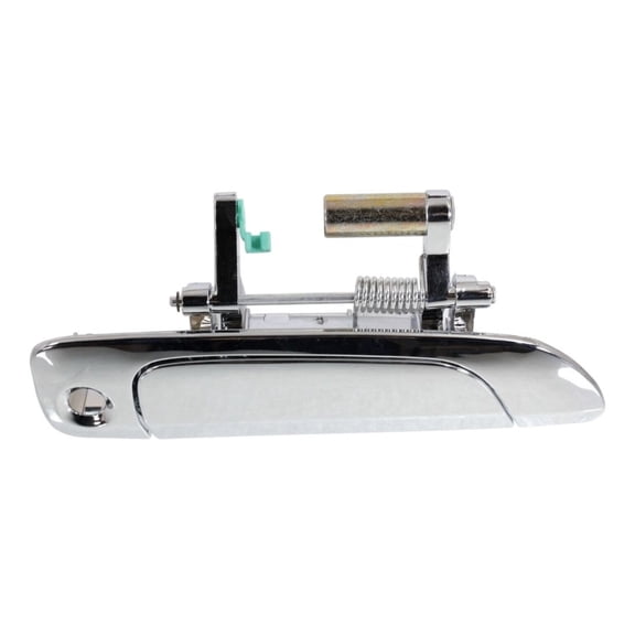 DAMAIJOY Car Door Handle Exterior Front Right Chrome Plastic with Key Hole for Honda for Civic DX/EX//HX/LX 01-05 & SiR 02-04 & Si 02-05 & Hybrid 03-05 & Value Package 04-05 16578226
