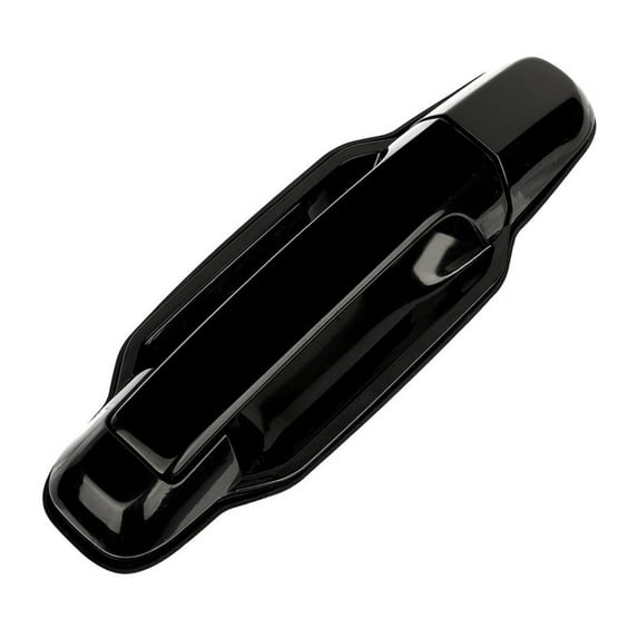 DAMAIJOY Car Door Handle Exterior Rear Driver Side Left 1pc Black Polished Plastic 83650-3E000 for Kia for Sorento EX/LX 2003-2009 & Base 2007-2009 Cupped-Shape