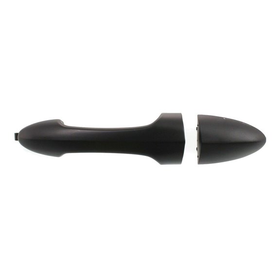 DAMAIJOY Car Door Handle Exterior Rear Front Driver & Passenger Side Left Right Smooth Black with Cap and Cover for Ford for Escape 2001-2007 for Focus 2000-2007,for Mazda for Tribute 2001-2006
