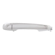 DAMAIJOY Car Door Handle Exterior Rear Left Right Chrome Plastic Without Key Hole for Camry 2012-2017 for Impreza 2012-2015 for Prius V 2012-2014 for Sienna 2011-2017 for XV Crosstrek 2013-2015