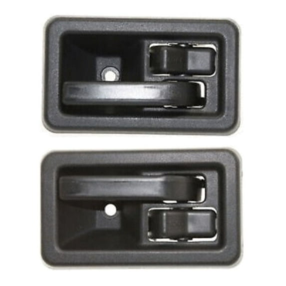 DAMAIJOY Car Door Handle Interior Front Driver & Passenger Side Left Right 2pcs Black for Jeep for TJ 1997-2004 for Wrangler 1991-1995 1997-2004 16590377 CH1352106