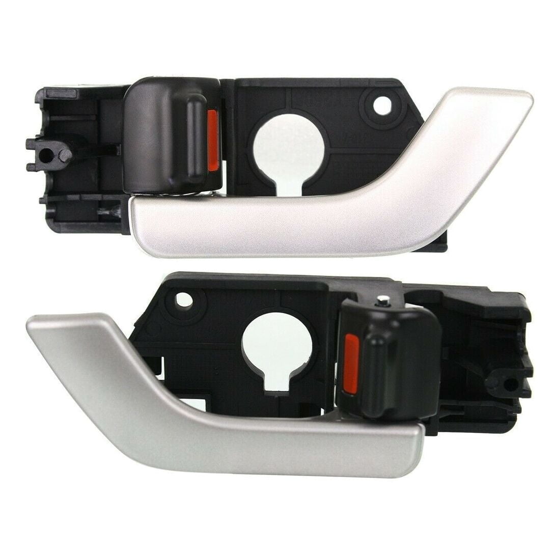 DAMAIJOY Car Door Handle Interior Front Left Right 2pcs Silver for ...