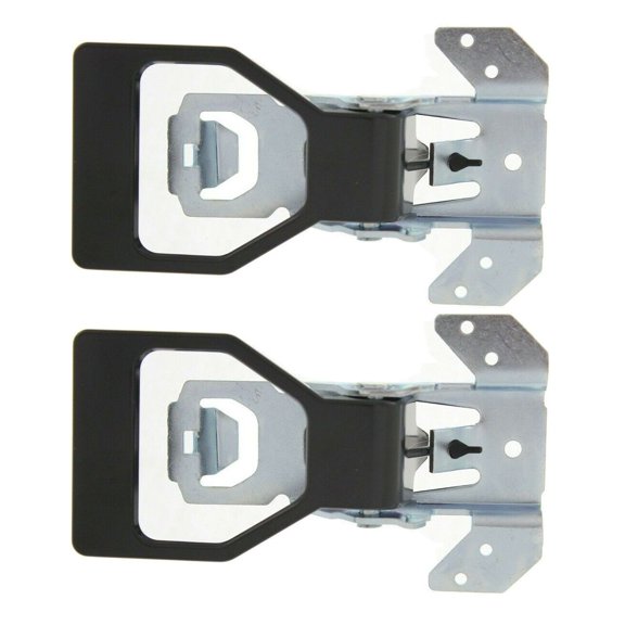 DAMAIJOY Car Door Handle Interior Front Left Right 2pcs Smooth Black for Chevy for Camaro 1982-1992,for Pontiac for Firebird 1982-1992 for Grand Am 1985-1991 14454400 20020728