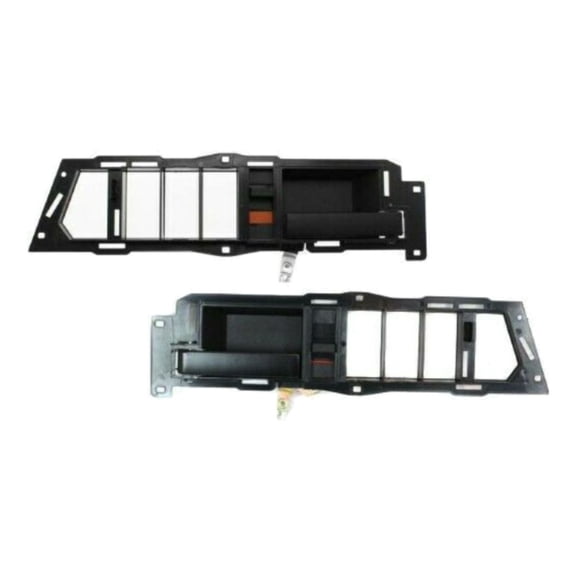 DAMAIJOY Car Door Handle Interior Front Rear Driver & Passenger Side 2pcs Black Plastic for Chevy for C/K 3500/2500/1500,for GMC for Yukon for C/K 3500/2500/1500 22071936 13450390