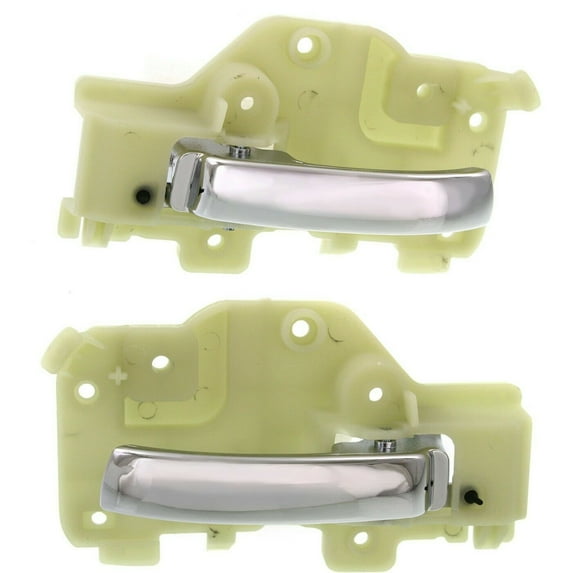 DAMAIJOY Car Door Handle Interior Front Rear Driver & Passenger Side Left Right 2pcs Chrome for Jeep for Compass 2011-2016 for Patriot 2009-2014 1JU98SZ0AA 14897134