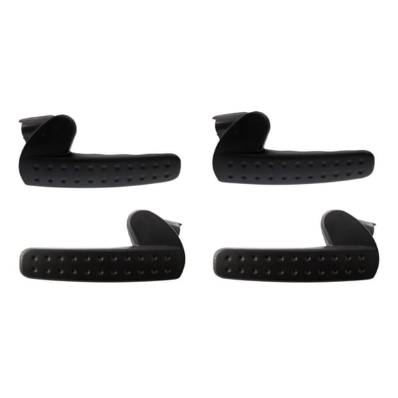 DAMAIJOY Car Door Handle Interior Front Rear Driver & Passenger Side Left Right 4pcs Black for Dodge for Ram 1500 2002-2008 for Ram 2500/3500 2002-2009 55276127AB CH1353103