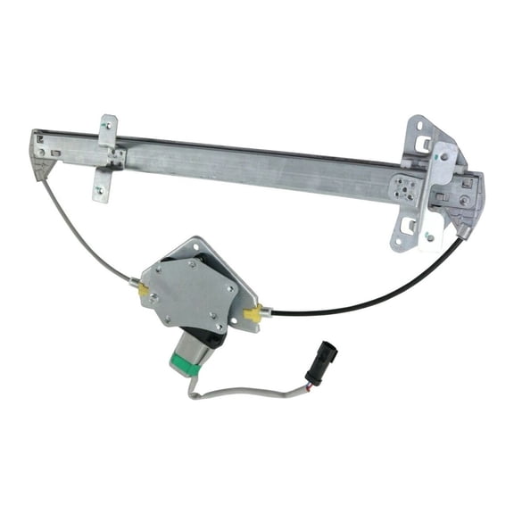 DAMAIJOY Car Window Regulator Rear Driver Side Power with Motor for Dodge for Dakota 2.5L/3.9L/4.7L/5.9L 00-01 for Durango 4.7L 00-01 & 5.2L 98-00 & 5.9L 98-01 & 3.9L 98-99 Crew