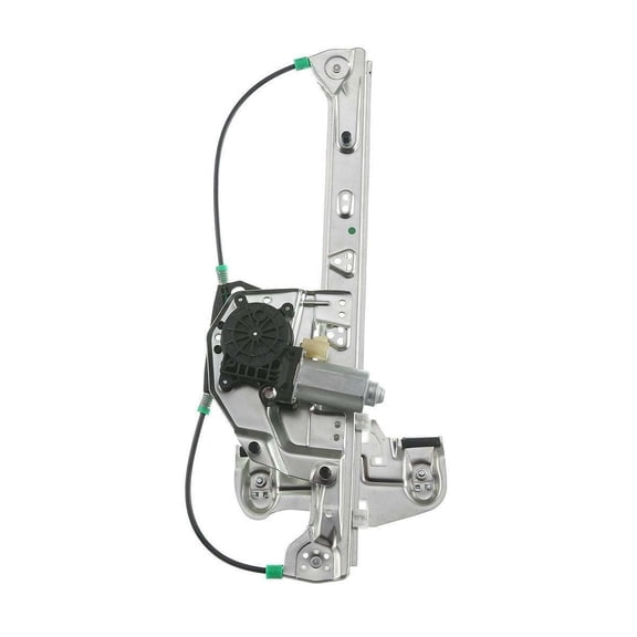 DAMAIJOY Car Window Regulator Rear Passenger Side Power W/ Motor for Cadillac for DeVille 4.6L 2000-2005 Metal and Plastic Electric-Electric/Manual 2 Pin 135-01839R 10393233