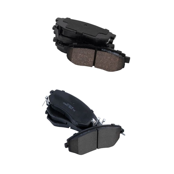 DAMAIJOY Ceramic Brake Pads 2pcs for Scion for FR-S 2.0L 2013-2016,for Subaru for BRZ 2.0L 2013-2019,for Toyota 86 2.0L 2017-2019 26296SC010 CD1539