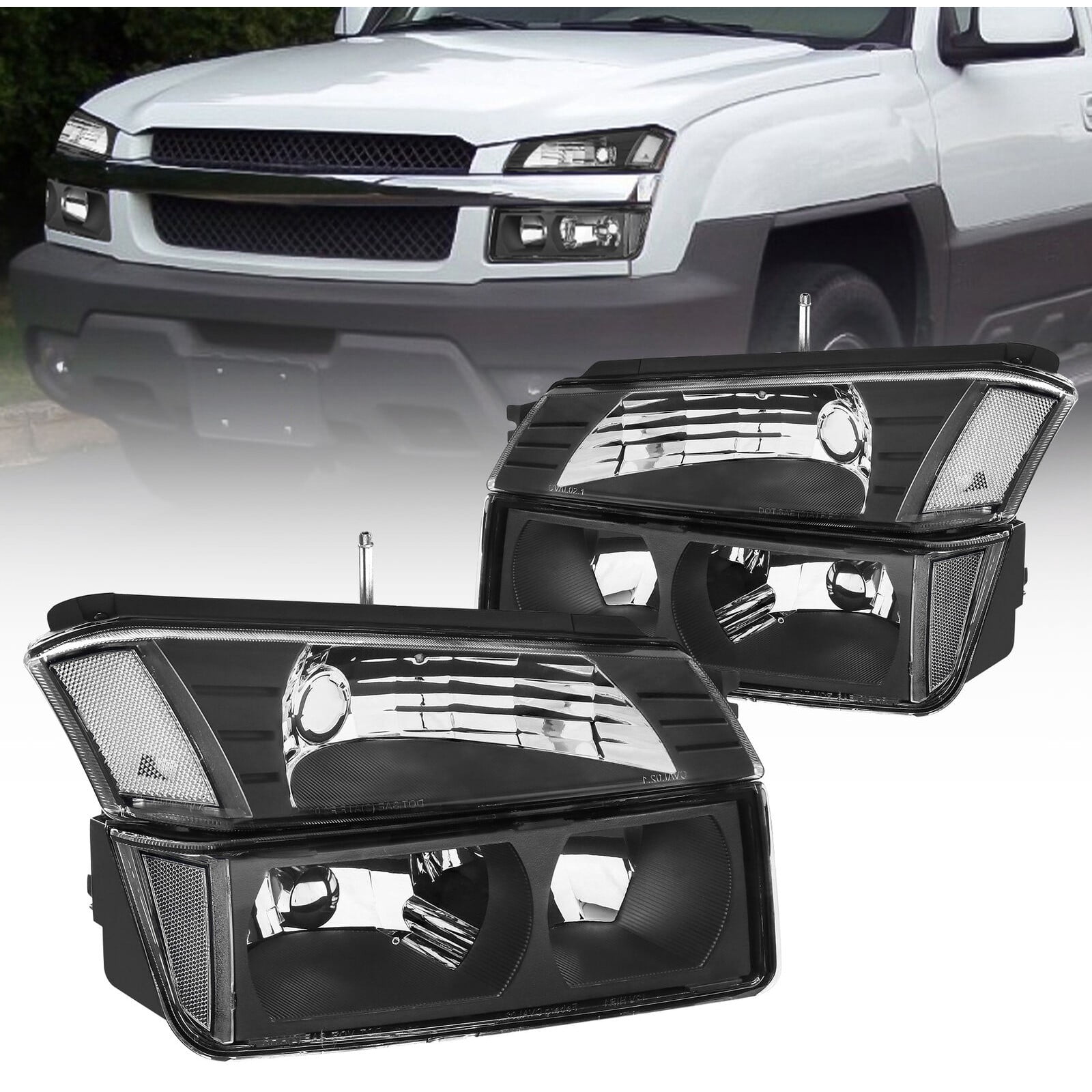 DAMAIJOY for Chevy for Avalanche 1500/2500 2002-2006 2500 w/Body ...